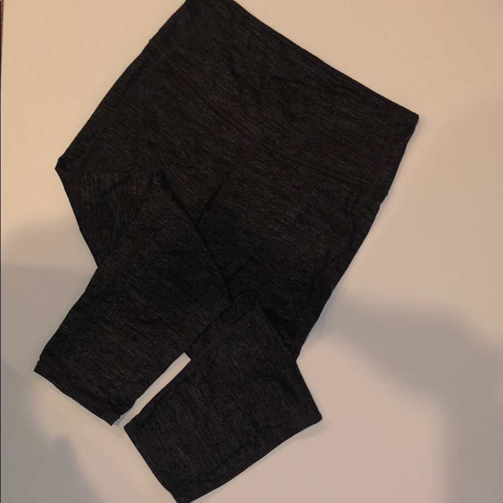Athleta XS Yoga Pants Grey/Black Heather